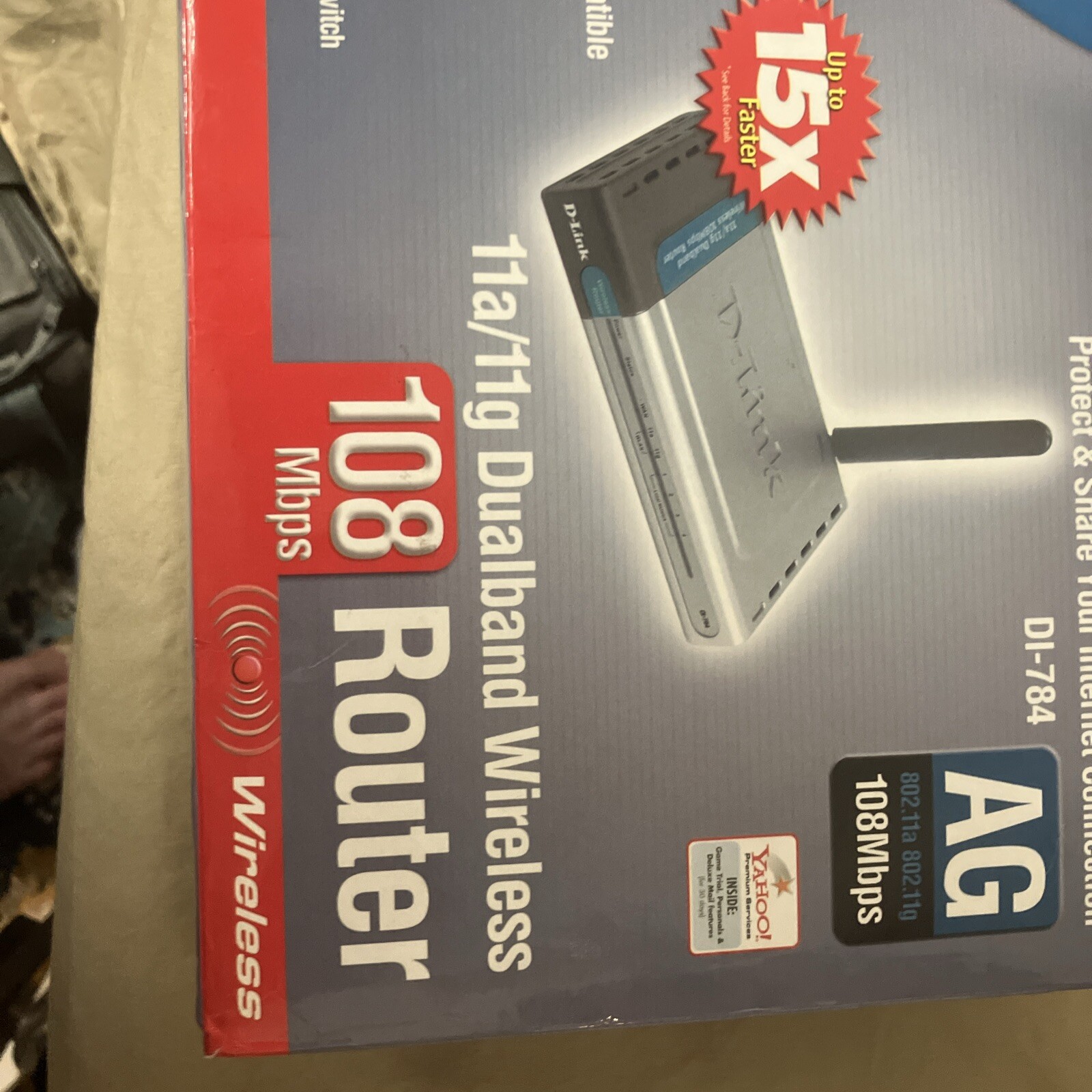 D-Link DI-784 Wireless 108AG Router
