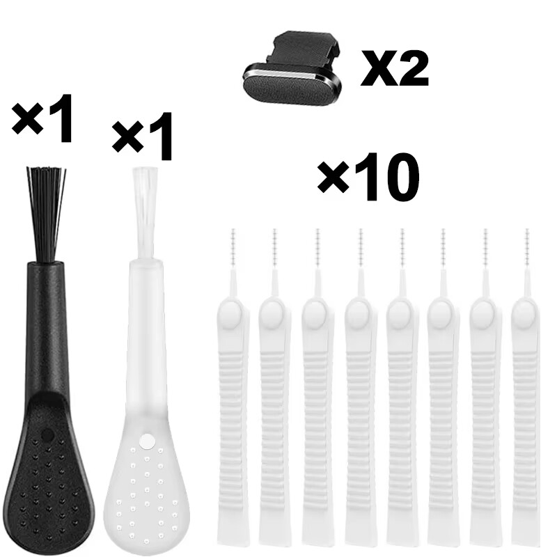 Cell Phone Speaker Dust Removal Tool Kit, Cleaner for iPhone, Samsung - 14Pcs