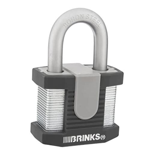 - 50mm Commercial Laminated Steel Keyed Padlock - Solid Steel Body with 1PK
