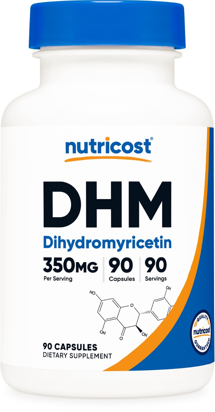 Nutricost Dihydromyricetin (DHM) Capsules (350mg, 90 Capsules) - Vegan, Non-GMO