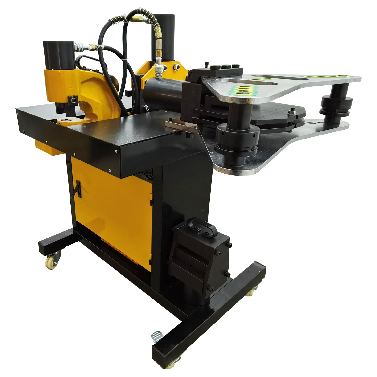 5 in 1 Bus Processing Machine Multi-functional Puncher Cutting Punching Bending