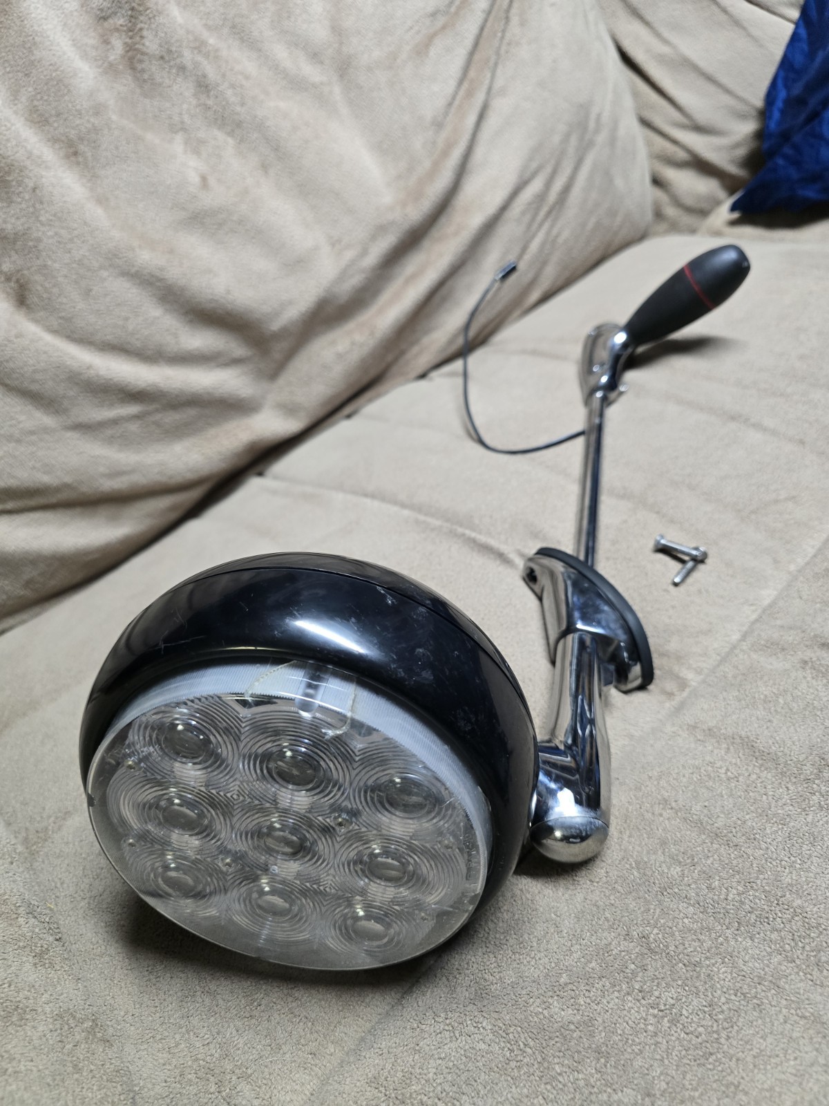 UNITY 6 INCH LED Spotlight Left Hand Side Black With Hardware WORKING 💪