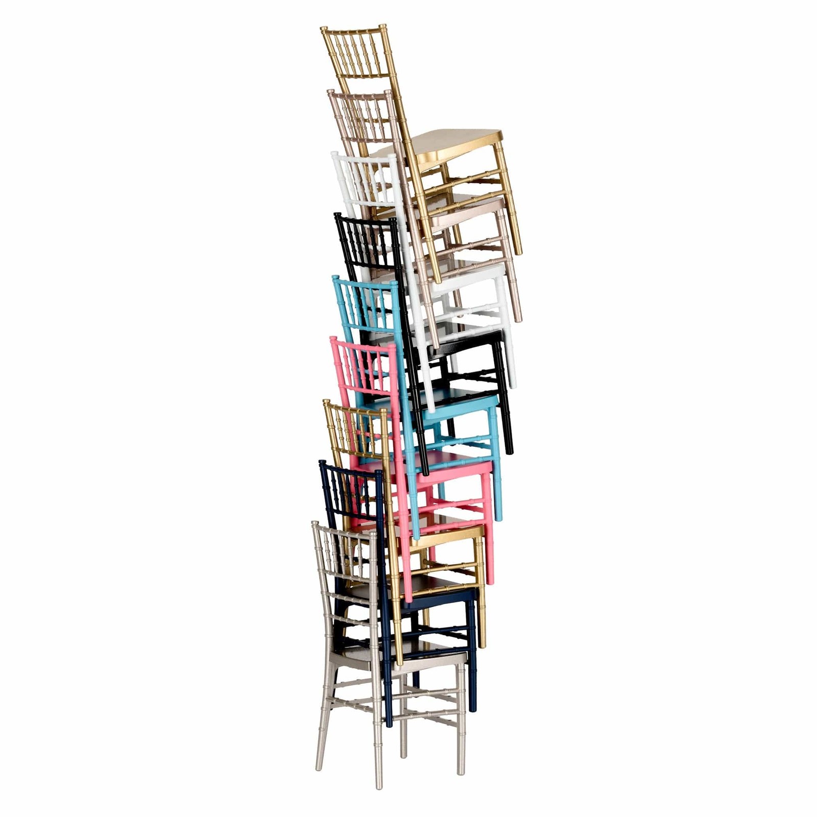 Bullion Gold Mini Chiavari Chair 1:6 Scale Model by Chivari