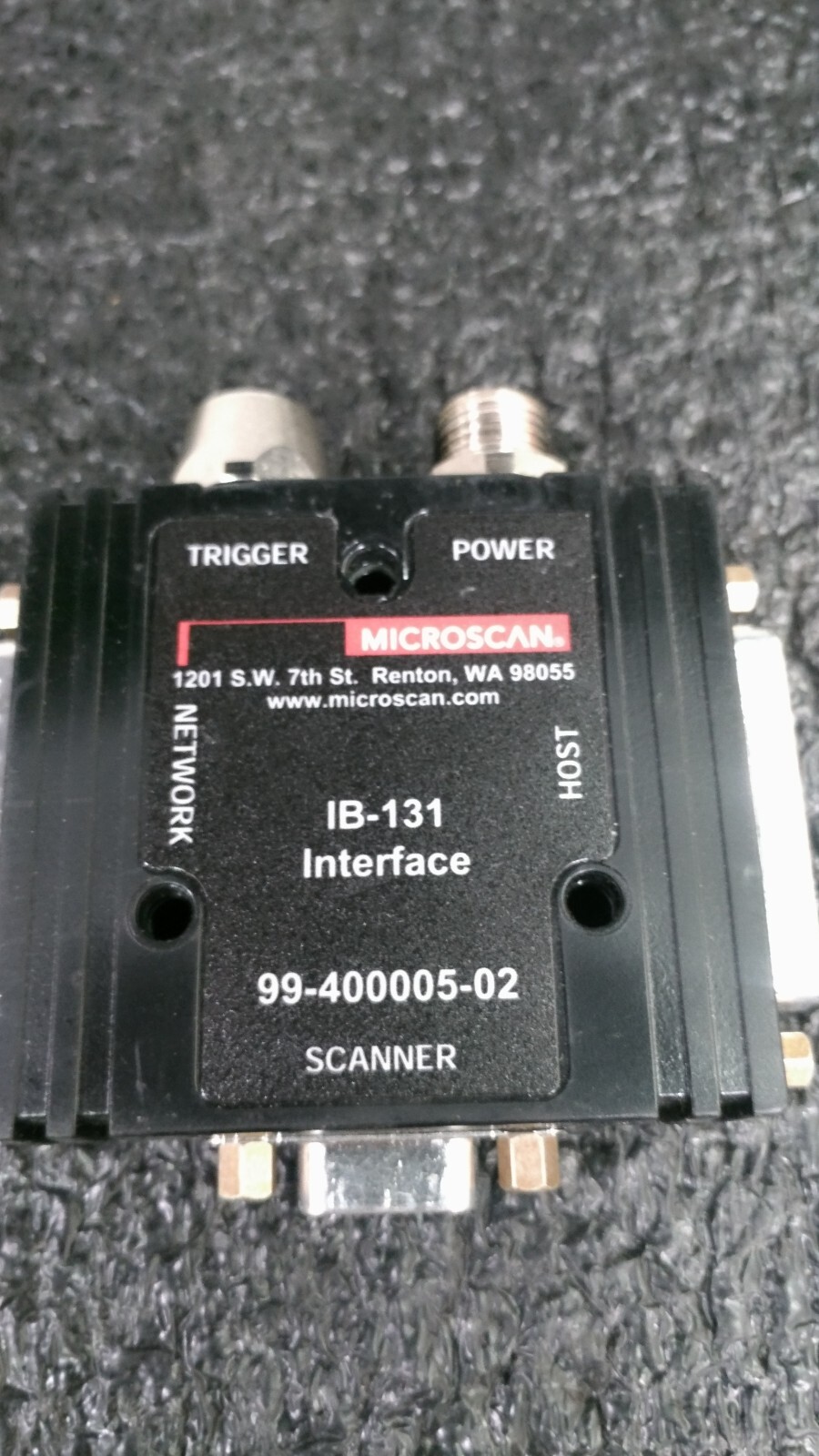 MICROSCAN IB-131 Interface