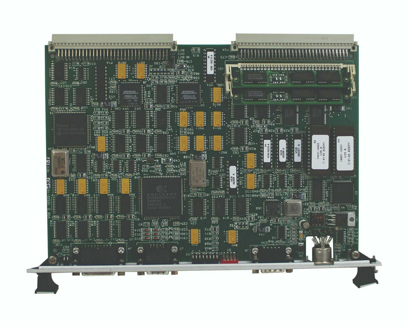 ADEPT TECH VGB 3 ROBOT JOINT INTERFACE MODULE PCB 10332-10250 REV. P8