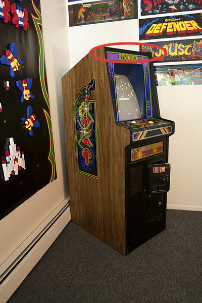 Asteroids Deluxe, Tempest, Centipede, Cabaret Arcade Top Metal Bracket