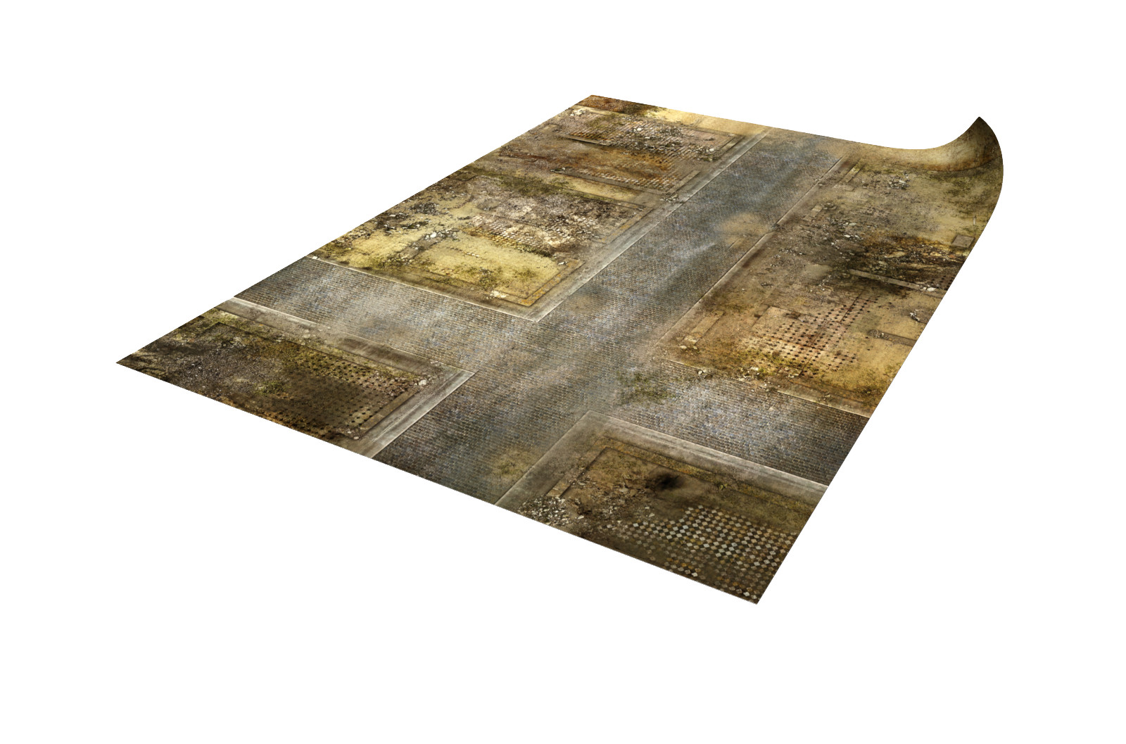 Desert Ruin 60”x44” compatible with Warhammer 40K/Hours Heresy - Rubber Playmat