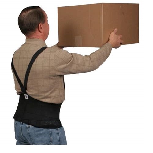 Corebak Industrial  XL 6701 Black Corfit LS Lumbar Support