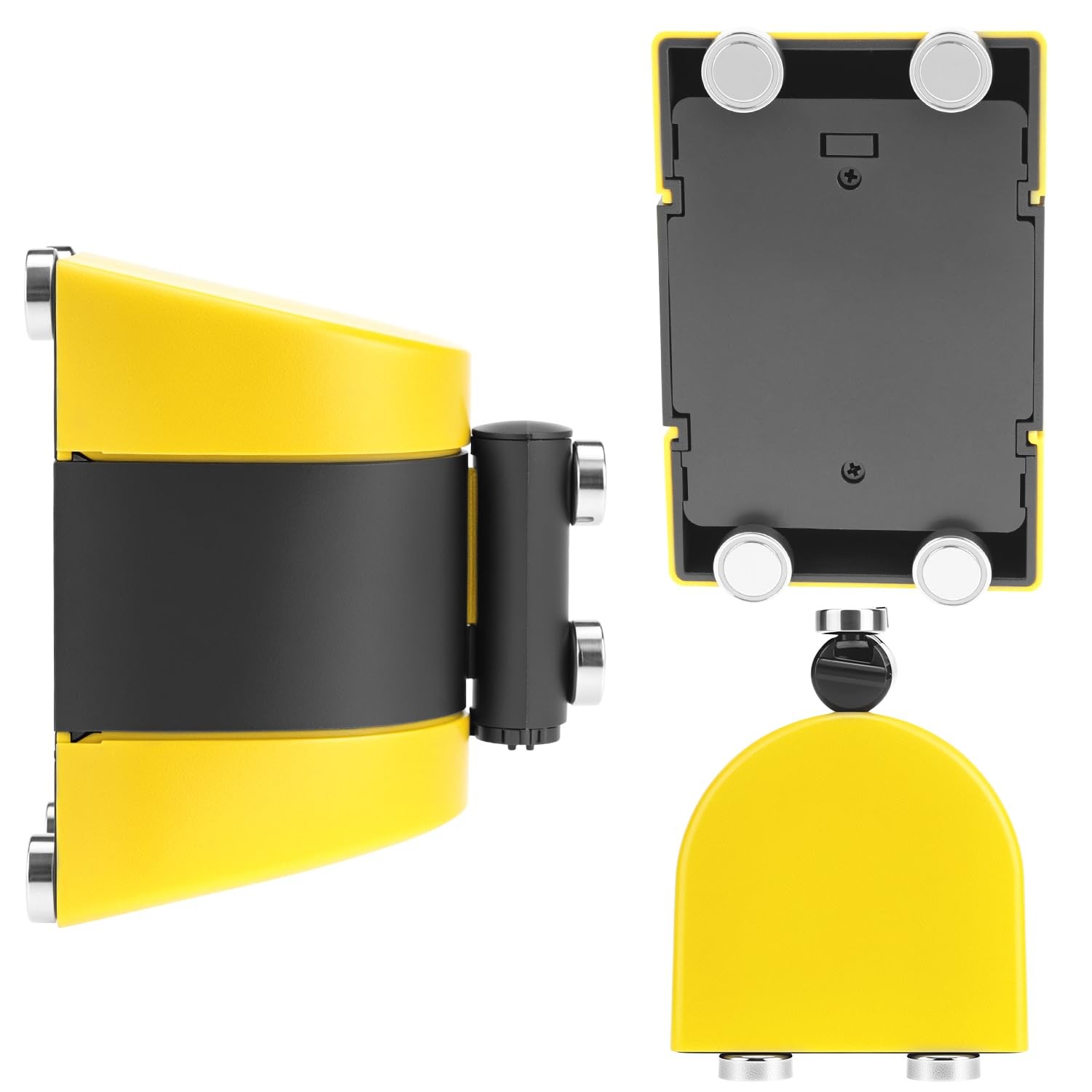 Magnetic Wall Mount Retractable Belt Barrier - Crowd Control and Safety Solution