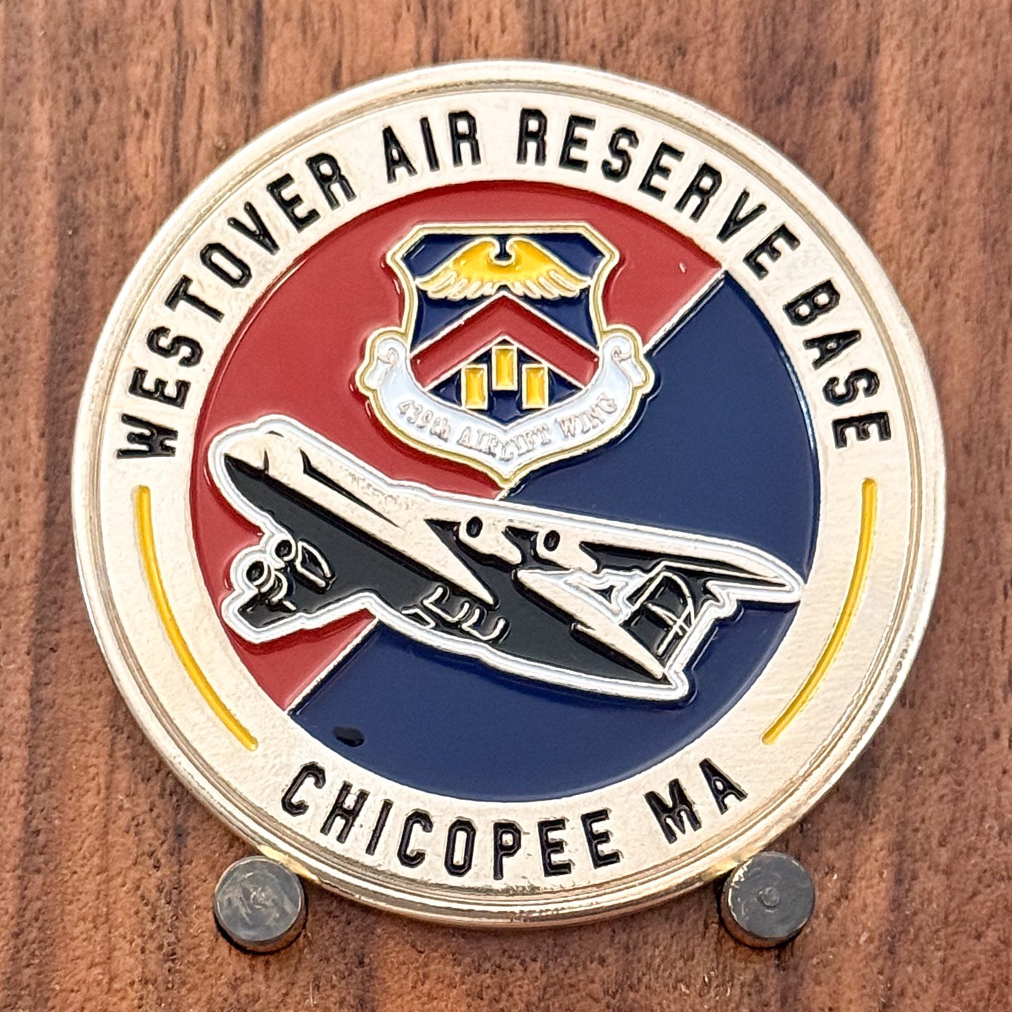 Westover Air Reserve Base 439th Airlift Wing Challenge Coin  1#32