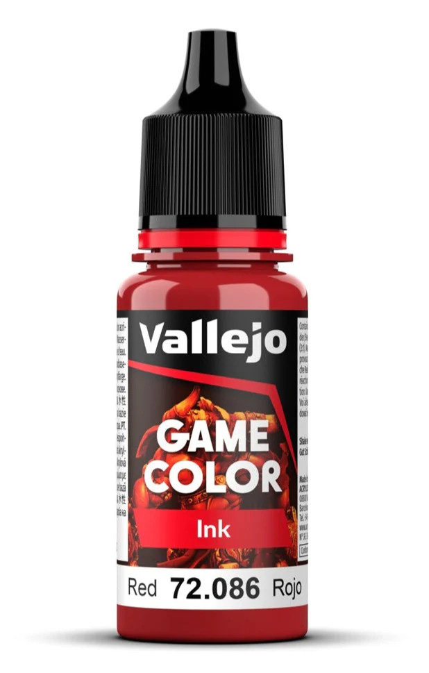 Vallejo Game Color 72.086 Red Ink 18ml