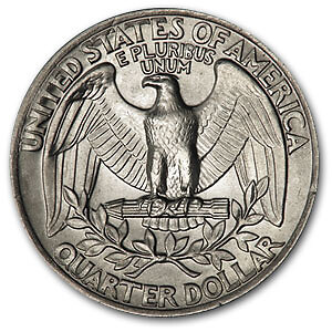 1977 Washington Quarter BU