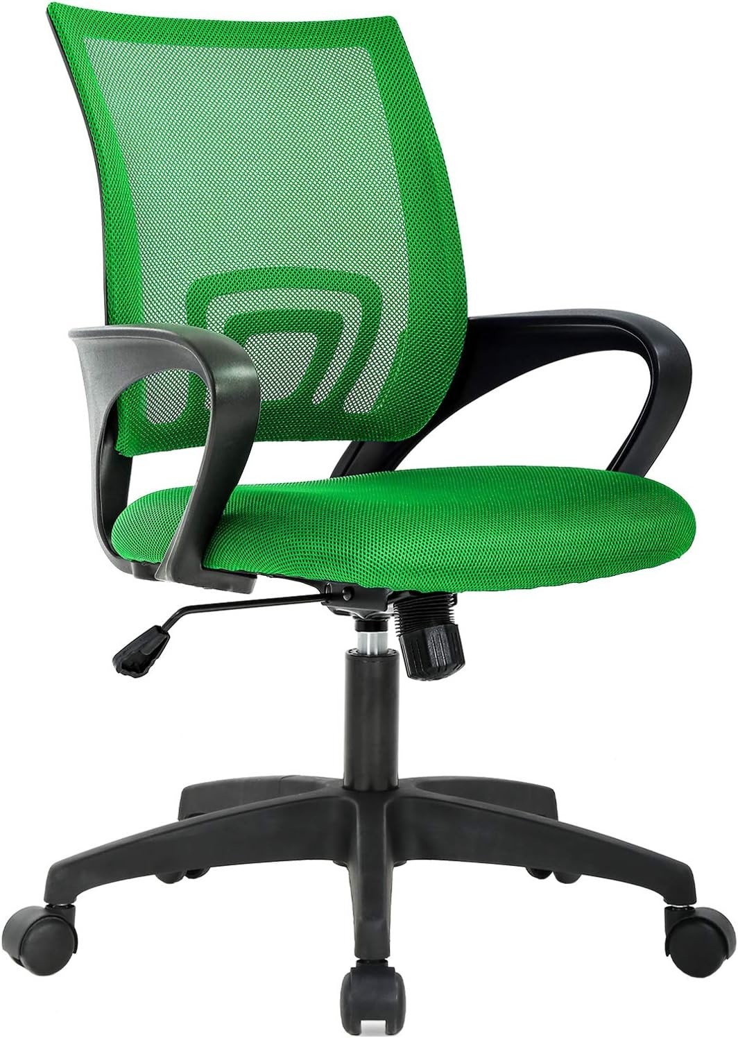 Ergonomic Office Chair Mid-Back Swivel Desk Chair Backrest & Lumbar Support US