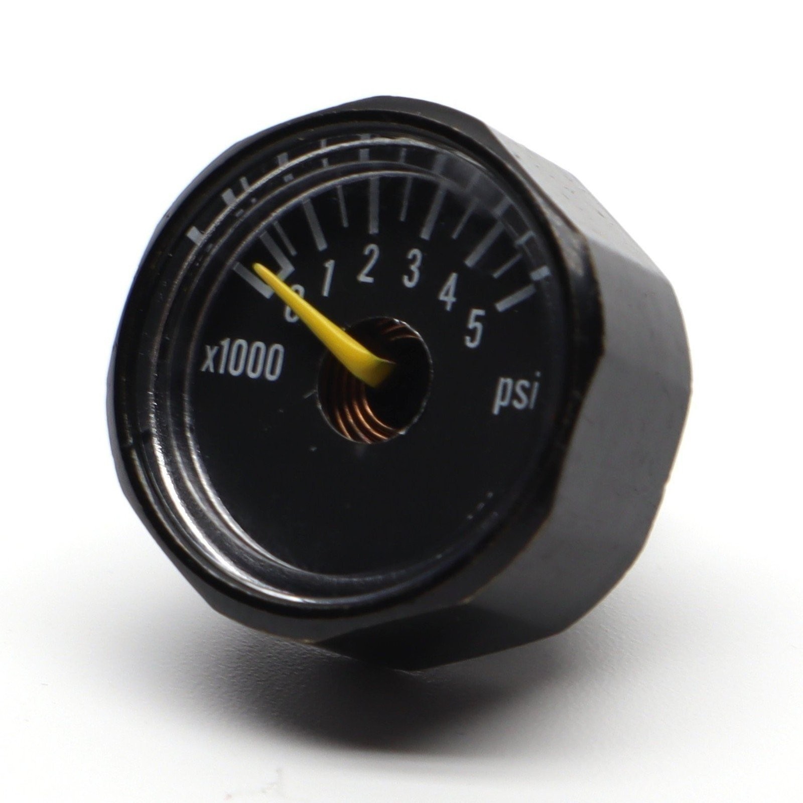 5000 PSI HPA Gauge for Paintball Air Tanks - Captain O-Ring