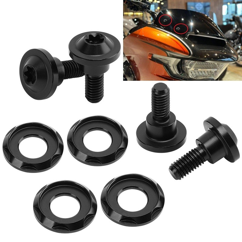 Windscreen Bolt Screws Hardware Kit For Harley Touring Road Glide 2023-2024