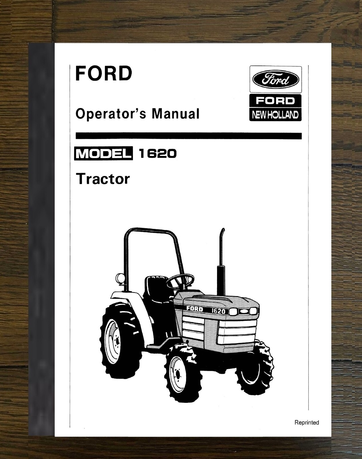 Tractor Owner Operators Maintenance Lubrication Manual Fits Ford 1620 Tractor