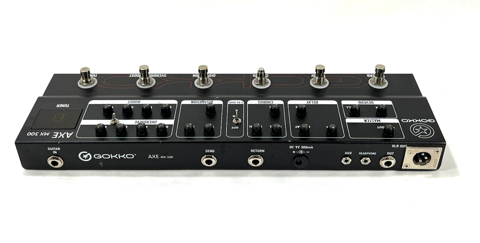 GOKKO AXE MX300 Multi-Effects Guitar Pedal