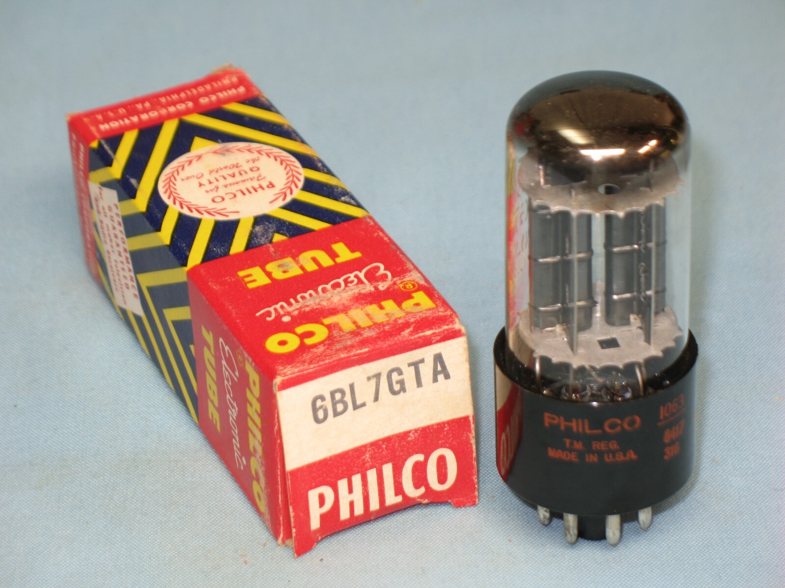 VACUUM TUBE ~ 6GBL7GTA ~ PHILCO ~ NOS ~ 6GBL7GTA