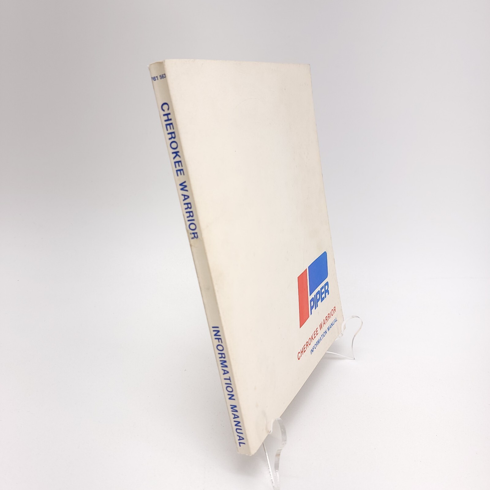 Piper Cherokee Warrior Pilot Operating Information Manual 1973