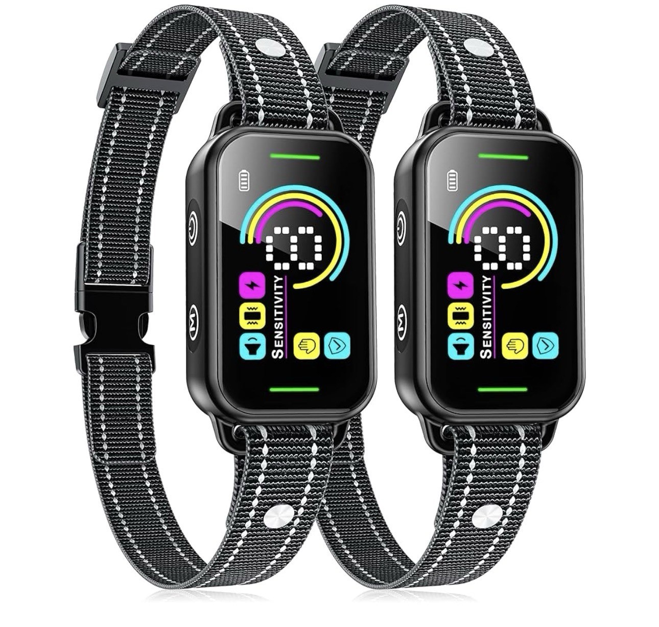 Dog Smart Anti Barking Training Collar - 2 Pack