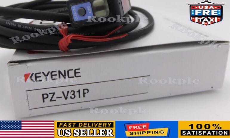 Keyence PZ-V31P Fiber Optic Sensor PZV31P New In Box US Free TAX  US Free TAX