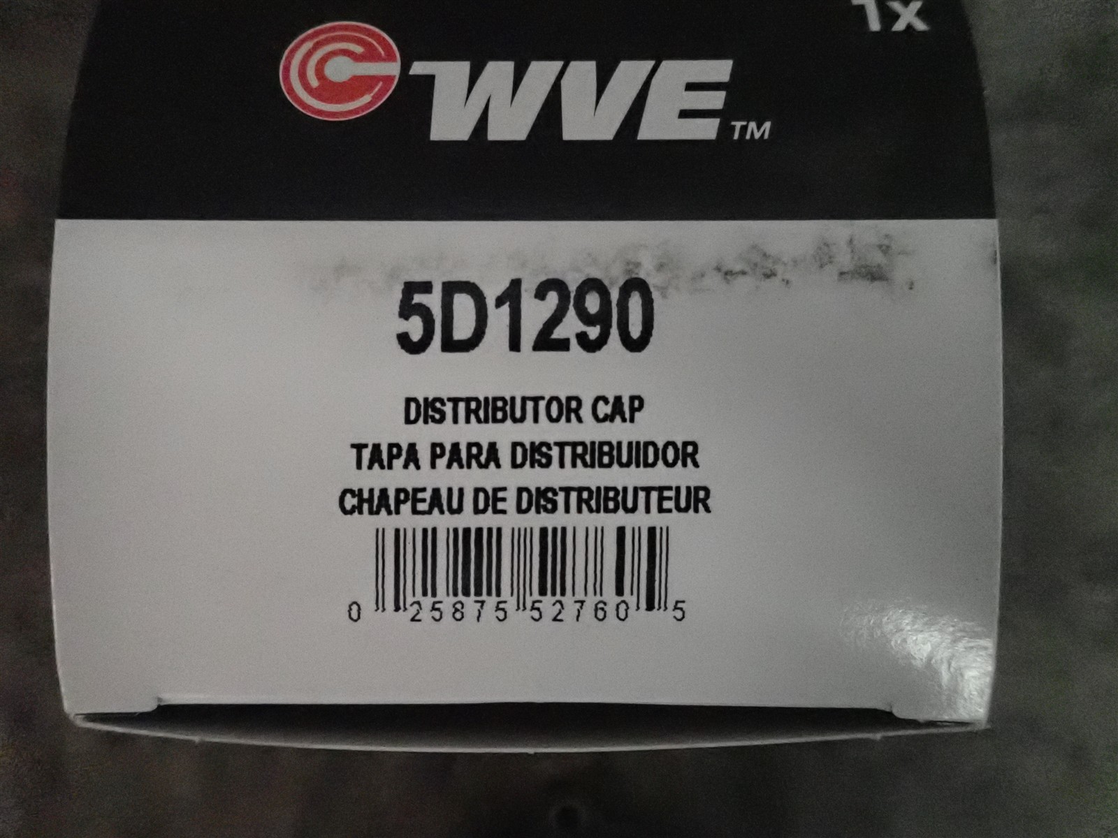 NEW WVE 5D1290 Distributor Cap (G209)