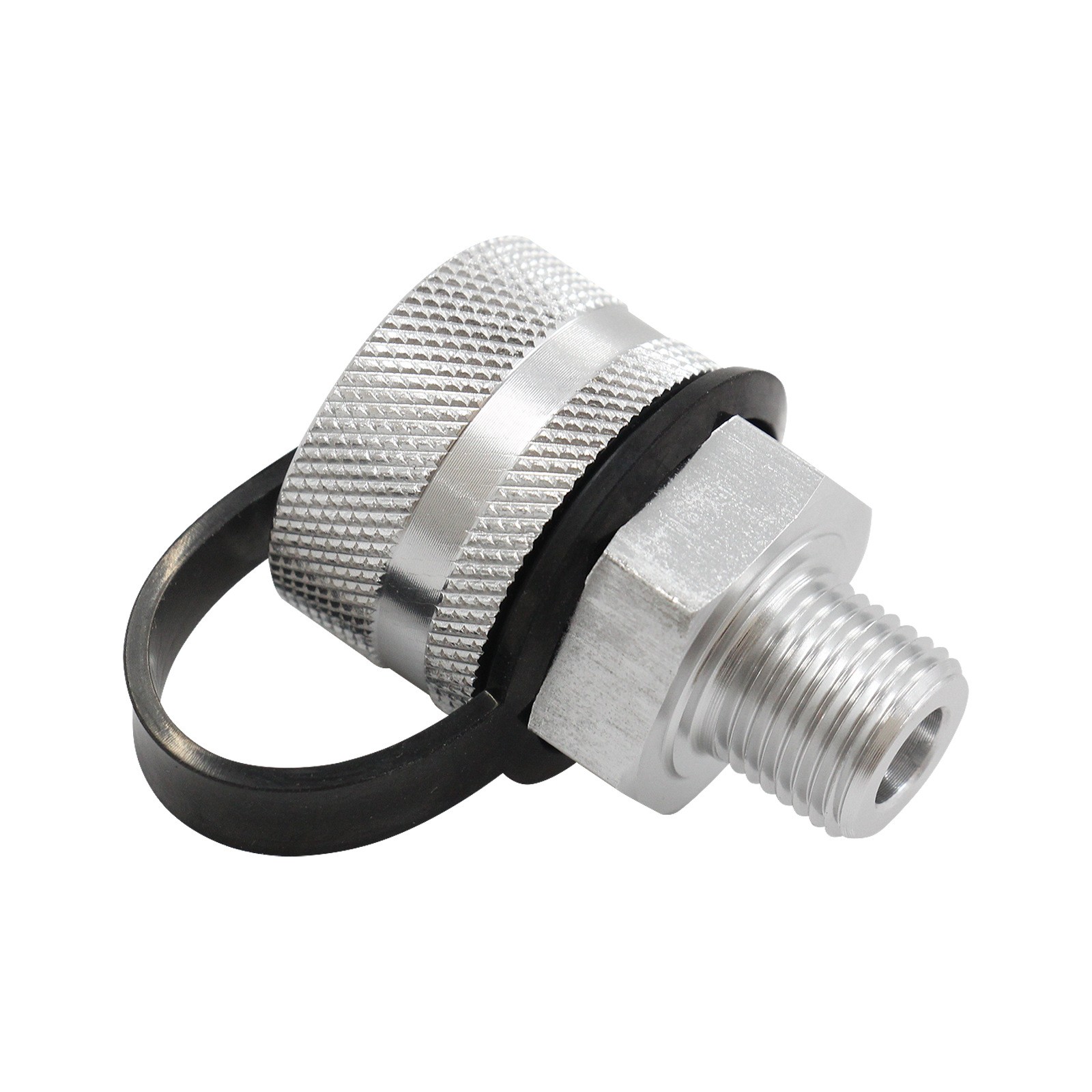 M14x1.5 Quick Twist Oil Drain Valve Stainless Drain Hose Attachment No Mess