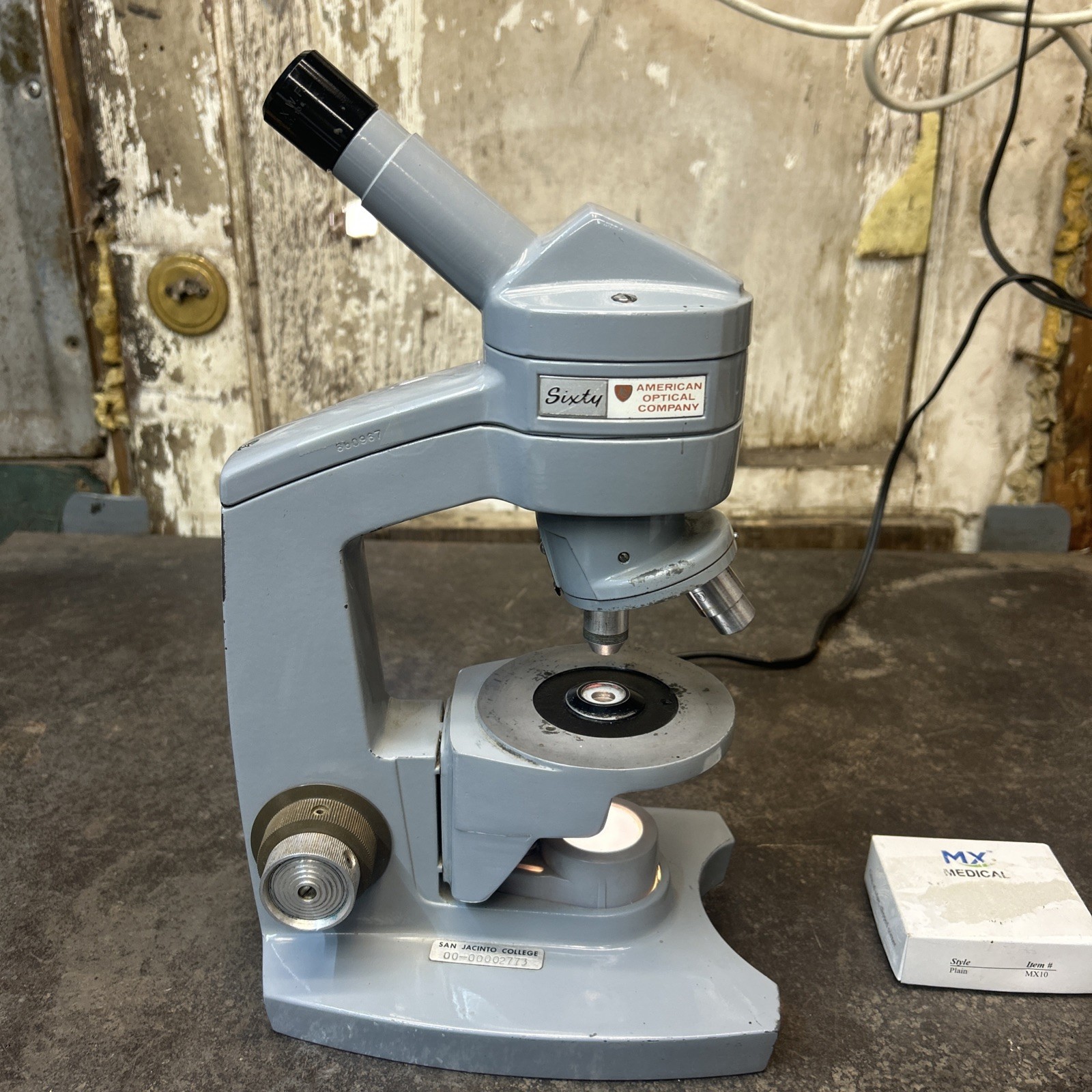 American Optical Company Sixty Microscope