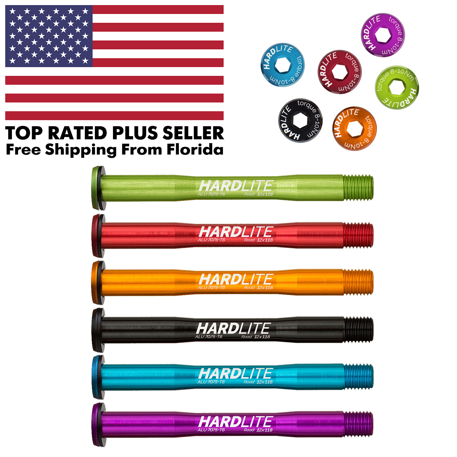 HardLite front thru axle E-Thru Road Cyclocross 12mm x118mm