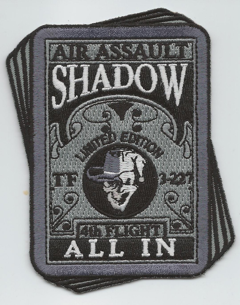 TF  3/227th 4th FLIGHT "ALL IN" #1 patch