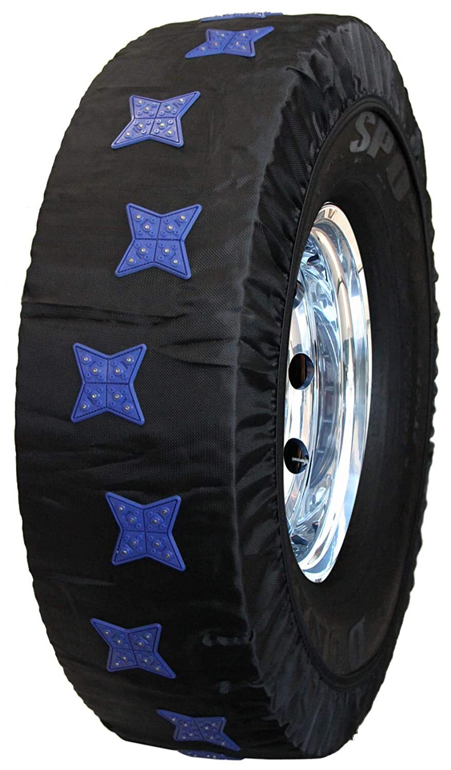 SCC S140 HD SuperSox Tire Traction with Reinforced Studded Urethane Pads 2 Set