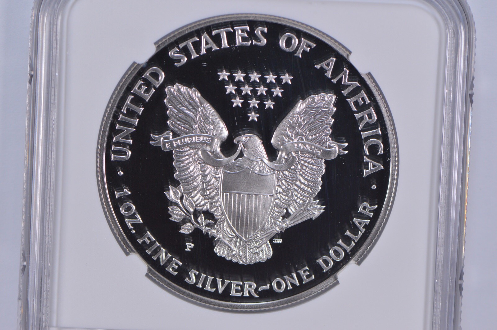 Proof 9.9 2000-P American Silver Eagle $1 NGC X NGCX - Almost PERFECT