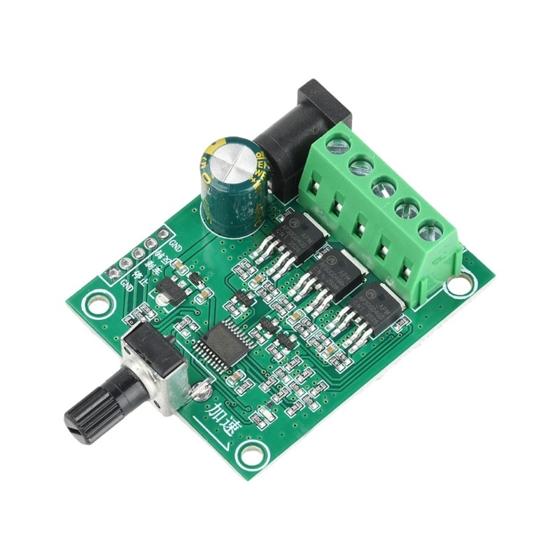 5V to 24V Input 75W Brushless Motor Driver Board for Fan Speed Regulator Module
