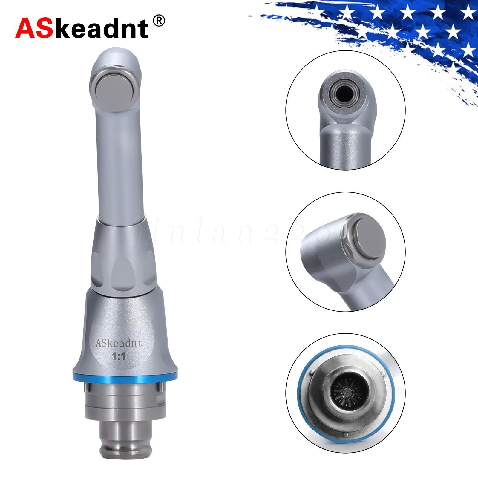 Dental Wireless Endo Motor LED 16:1 Root Canal Treatment / 1:1 16:1 Head