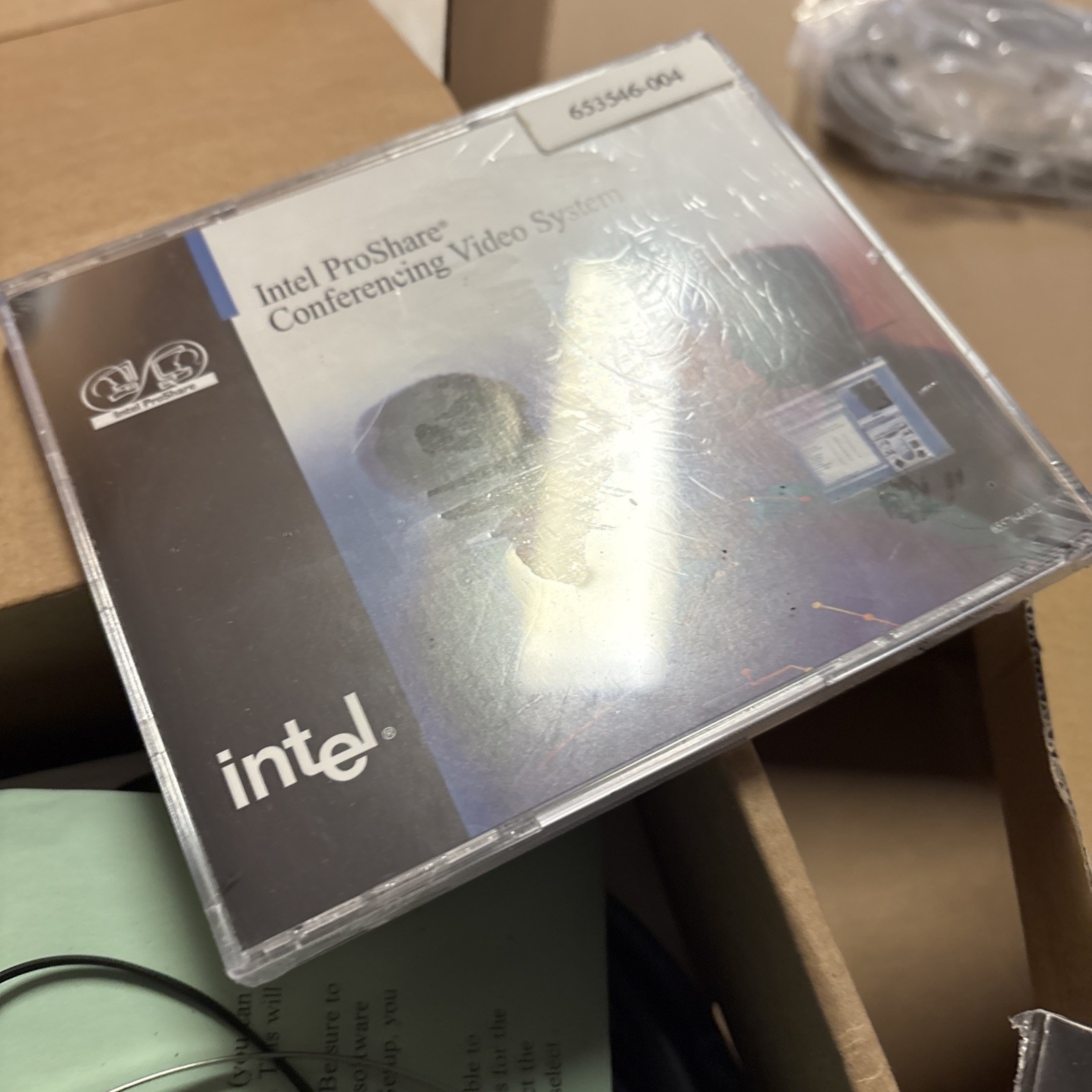 Lot 2 Intel ProShare Conferencing Video System 200, Untested Parts Only See Pics