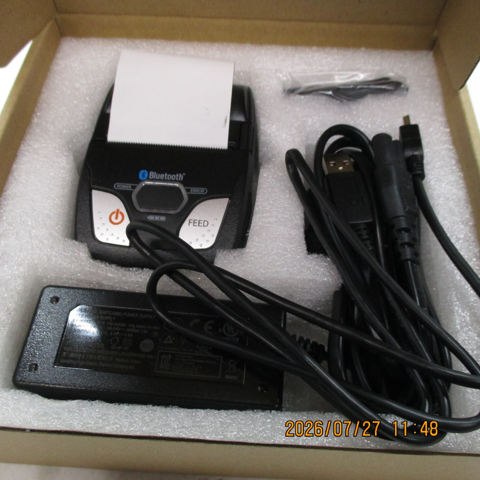 STAR SM-S230I WSP-R241 2 Mobile Bluetooth Thermal Printer T5-C16