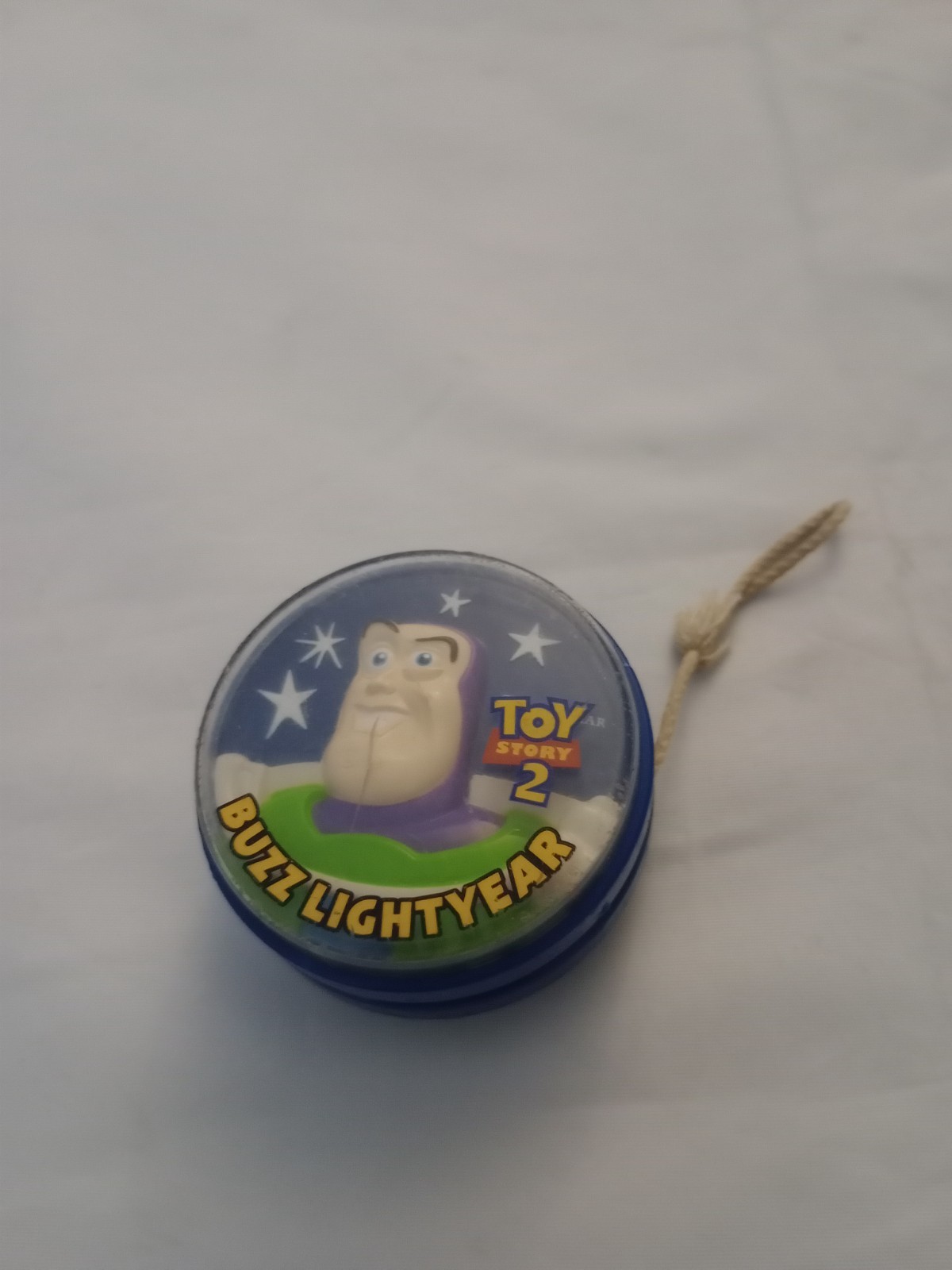 Disney Toy Story 2 YO-YO Promotional item mail in offer Buzz and Zurg Cracked