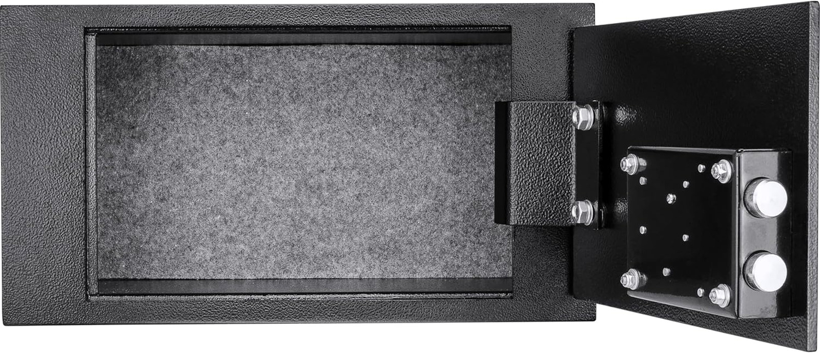 0.22 Cu. Ft. Hidden Floor Safe with Key Lock – Solid Steel Construction, Conceal