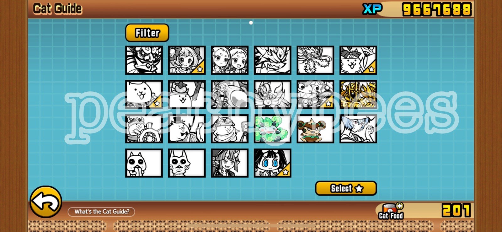 Battle Cats iOS Account with Catfruit and XP (READ DESCRIPTION)