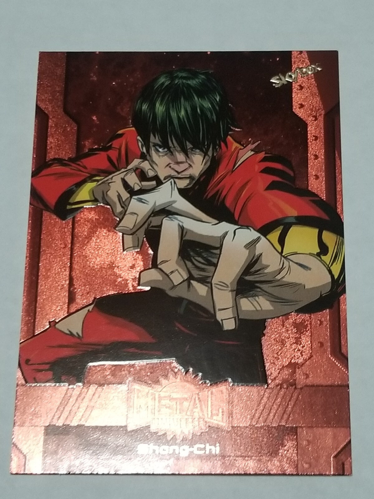 2024 SkyBox Marvel Metal Universe Avengers Shang-Chi #40 ~ Copper FX