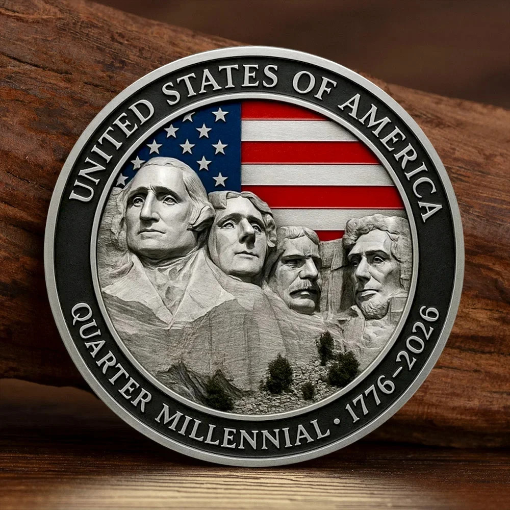America 250th Anniversary Commemorative Challenge Coin Patriotic Gifts