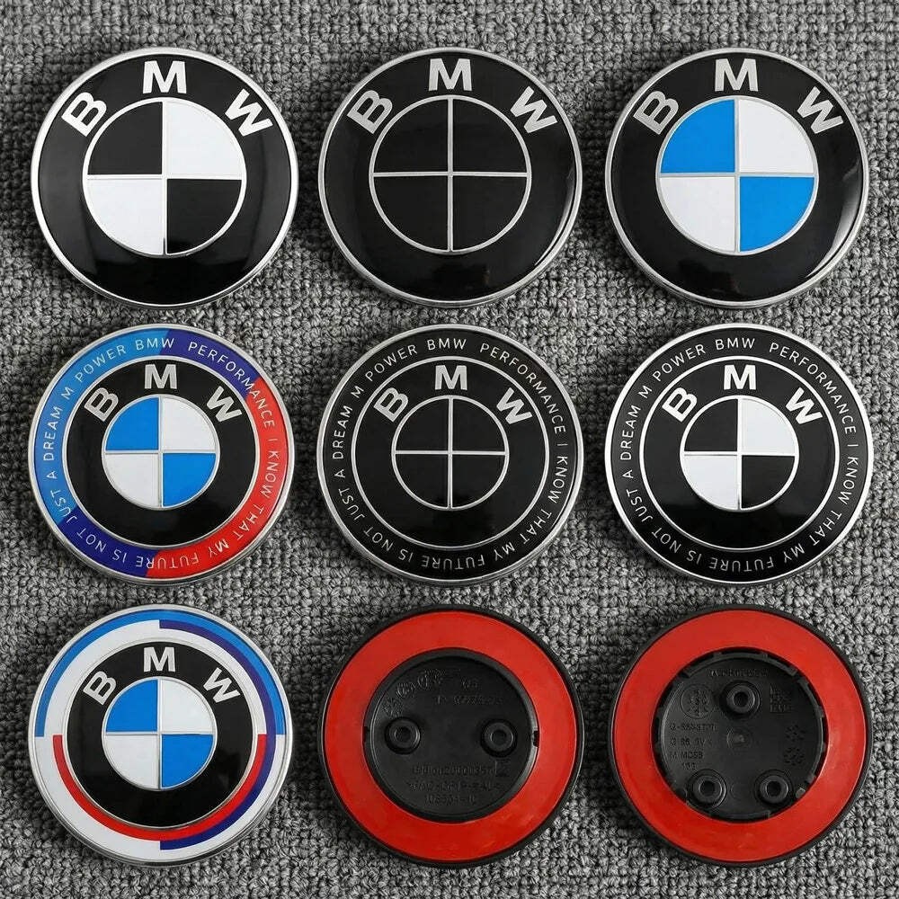 AAA 2 Holes 3 Holes Hood Emblem Trunk Badge BMW F20 F22 F23 F30 F80 F31 F34 F32