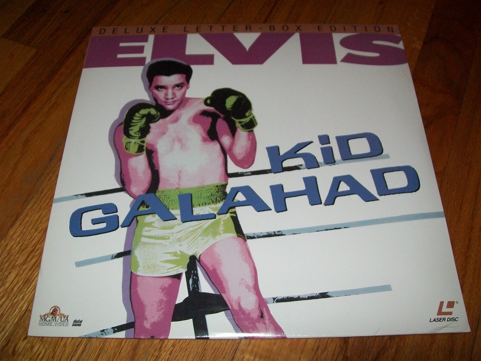 KID GALAHAD Laserdisc LD WIDESCREEN FORMAT BRAND NEW SEALED RARE ELVIS PRESLEY