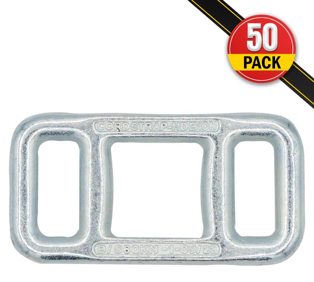 1-1/4" Forged Ladder Buckle for Lashing Straps
