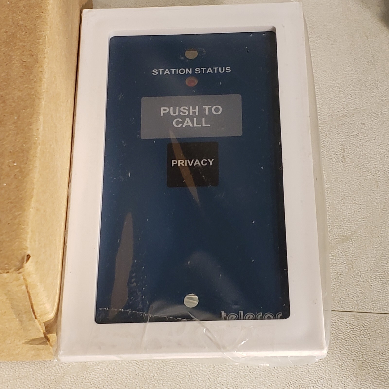 Telecor CS5-1-MA Push To Call Privately Electronic Button