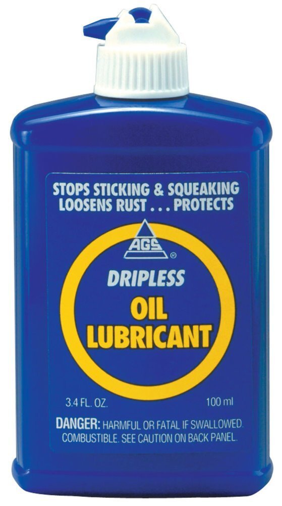 AGS DO-4 Door-Ease Dripless Oil, Bottle, 3.4 oz