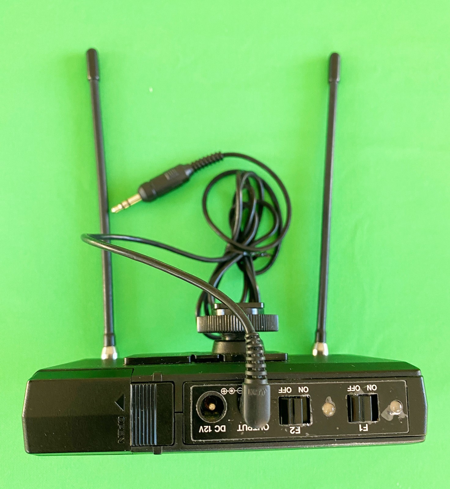 Azden 2 Channel Mic System: 1 Model WR22 Pro Receiver & 2 WM Pro Transmitters