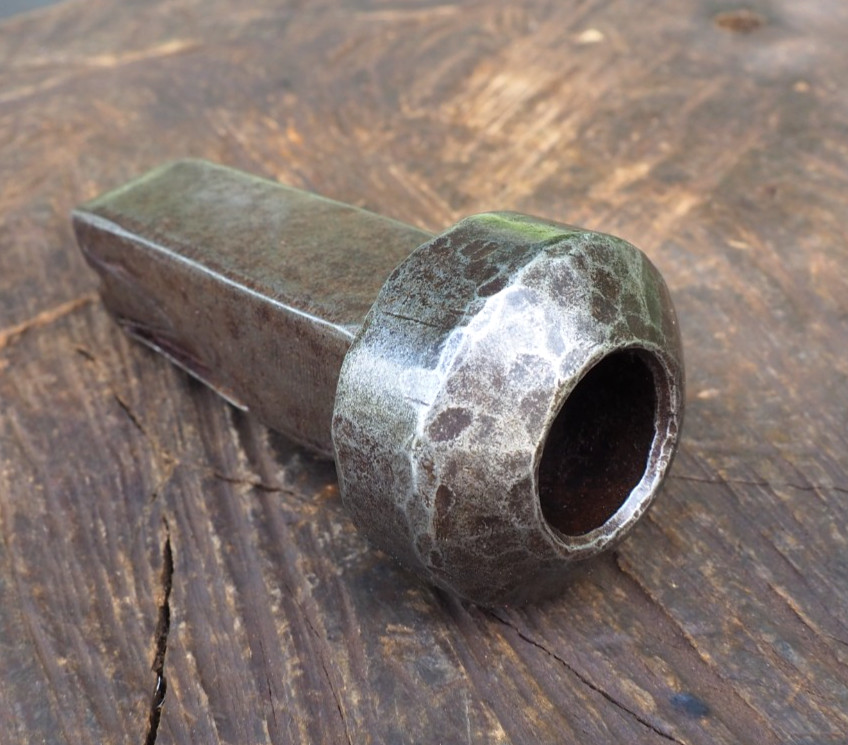 15/16" RIVET BACKING HEADING TOOL BLACKSMITH ARMOURER TINSMITH ANVIL FORGE HARDY