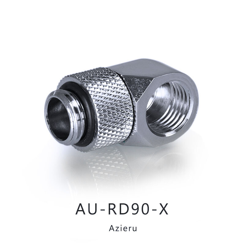 Azieru G1/4" Soft Tube Fitting Kit For OD 13/16mm Water Cooling Accessories DIY