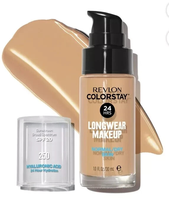 Revlon ColorStay LONGWEAR Foundation - 250 FRESH BEIGE - NEW EXACT BOTTLE STYLE